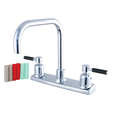 Kaiser FB2141DKL 8-Inch Centerset Kitchen Faucet FB2141DKL